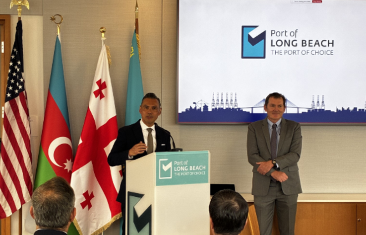 Kazakhstan’s Infrastructure Projects and Transport and Logistics Potential Presented in California
