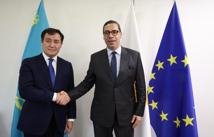 Deputy Foreign Minister of Kazakhstan Held Talks in Cyprus