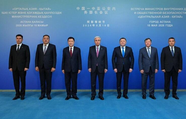 托卡耶夫与中亚及中国内政部长讨论打击跨国犯罪问题