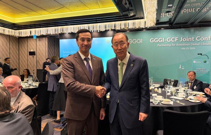 Ban Ki-moon Highlighted Kazakhstan’s Active Role in Advancing the Climate Agenda