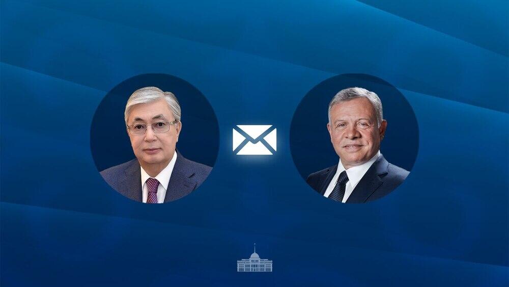 Kazakh President congratulates King of Jordan on 80th independence anniversary