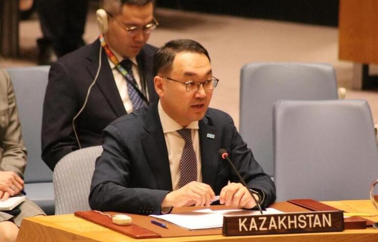 Казахстан выступил за укрепление роли ООН на дебатах Совета безопасности