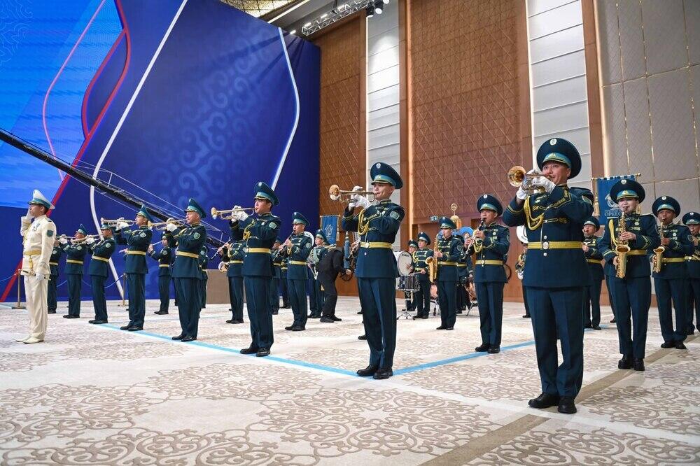 Ceremonial reception for Russian President Vladimir Putin was held in Astana. Images | Akorda