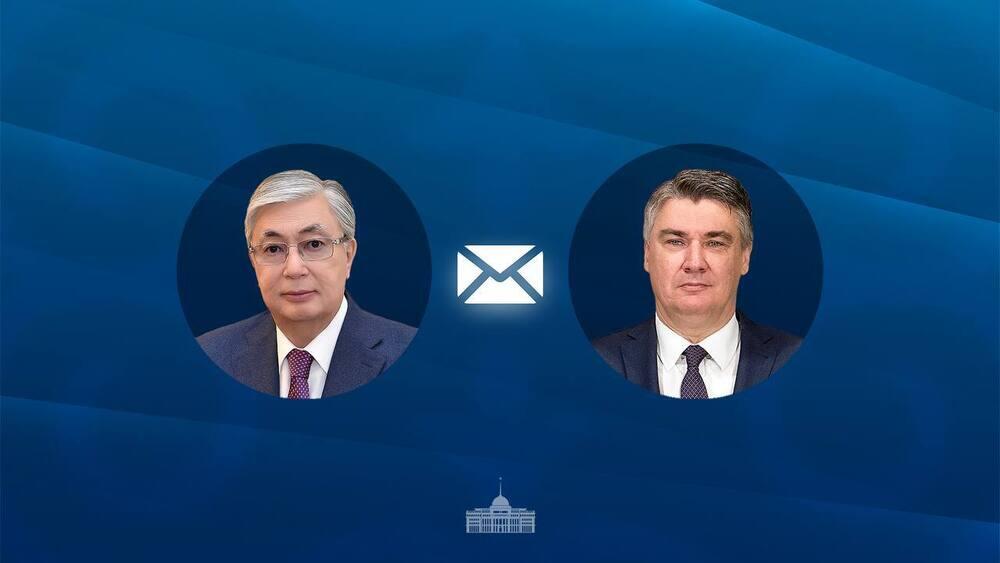 Глава государства направил поздравительную телеграмму президенту Хорватии