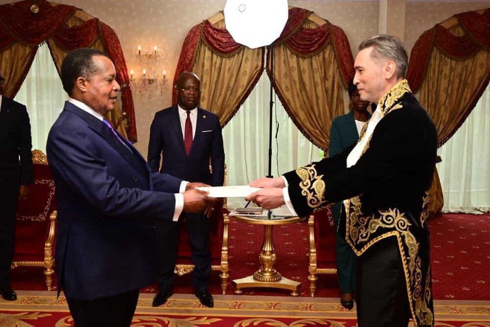 Ambassador of Kazakhstan Presented Credentials to the President of the Republic of the Congo