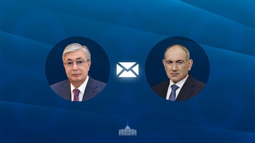 Токаев поздравил Пашиняна с победой его партии на выборах в Армении
