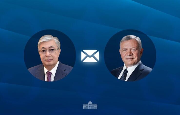Президент РК направил телеграмму королю Иордании