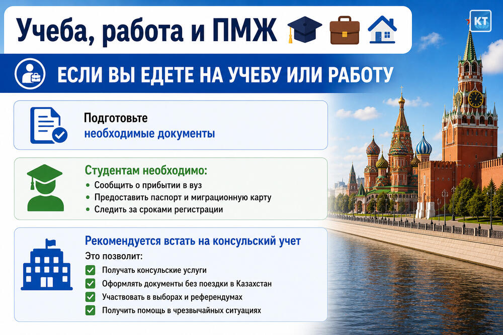 Что нужно знать казахстанцам при поездке в Россию