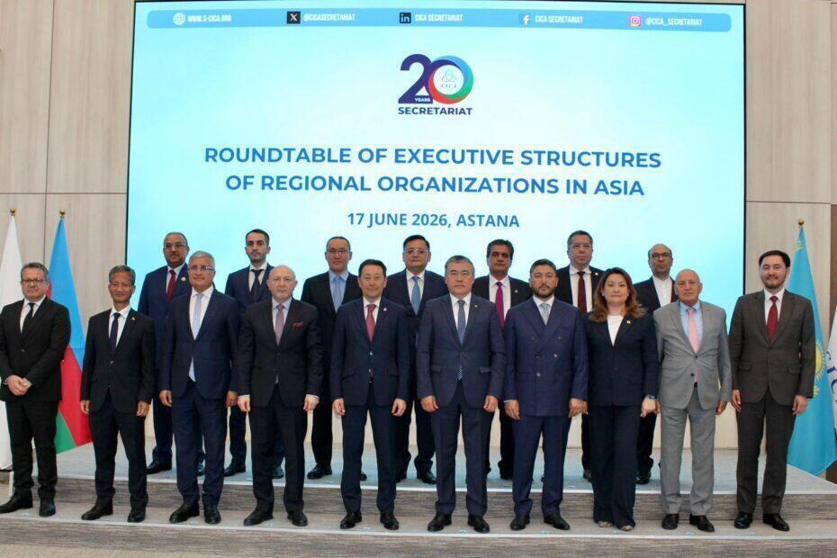Astana Hosts Discussion on Strengthening Cooperation Among Asian Regional Organizations