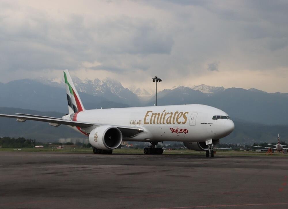 Алматыға Emirates SkyCargo компаниясының алғашқы жүк рейсі келді