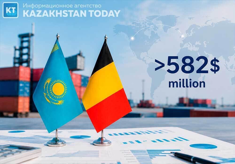 Trade Between Kazakhstan and Belgium Exceeds $582 Million